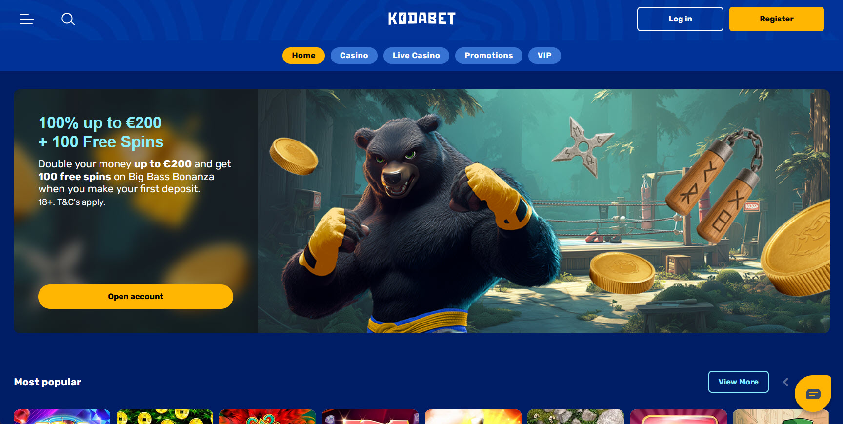 Kodabet Casino