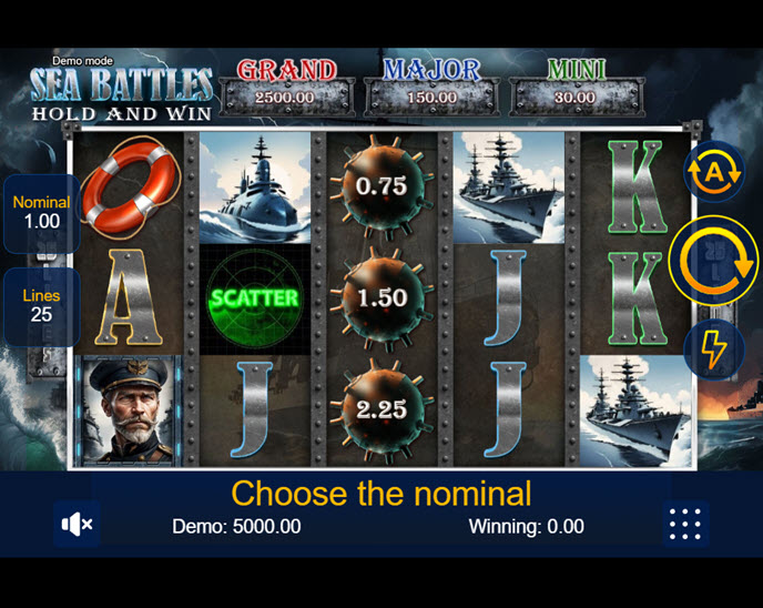 Sea Battles: Hold and Win
