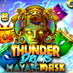 Thunder Drums Mayan Mask