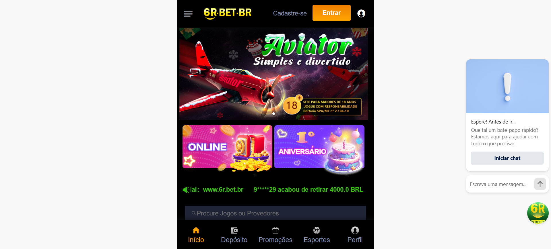 6R Bet Casino