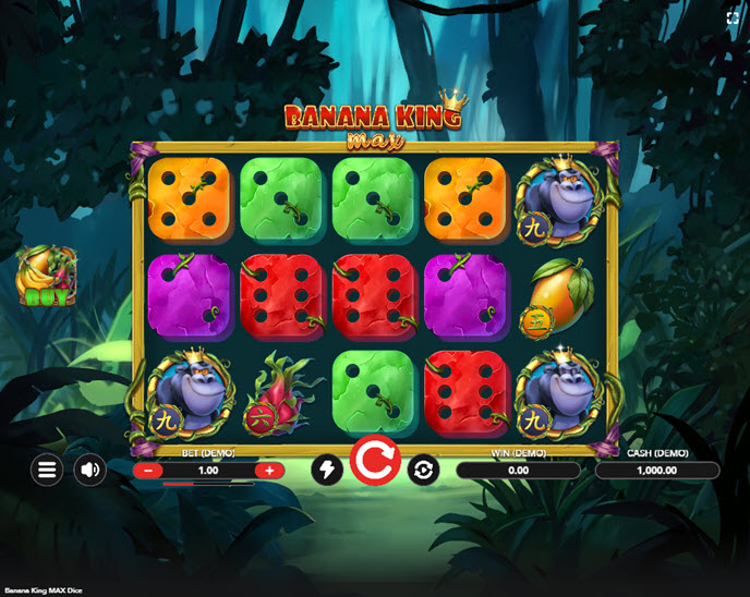 Banana King MAX Dice