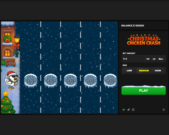 Christmas Chicken Crash