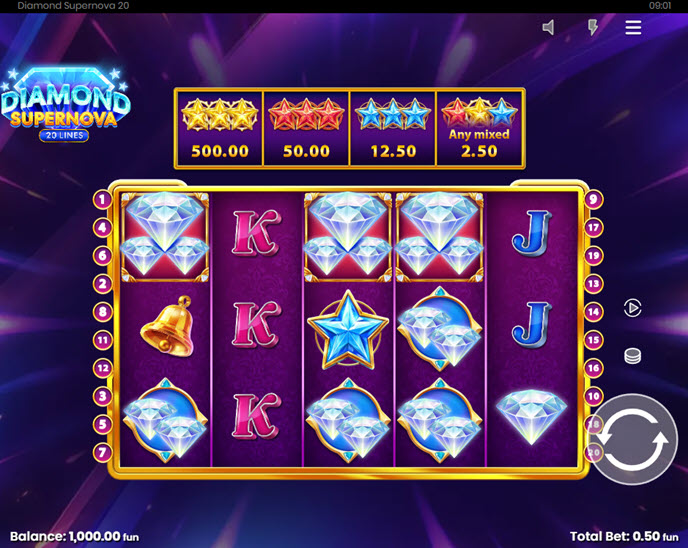 Diamond Supernova 20