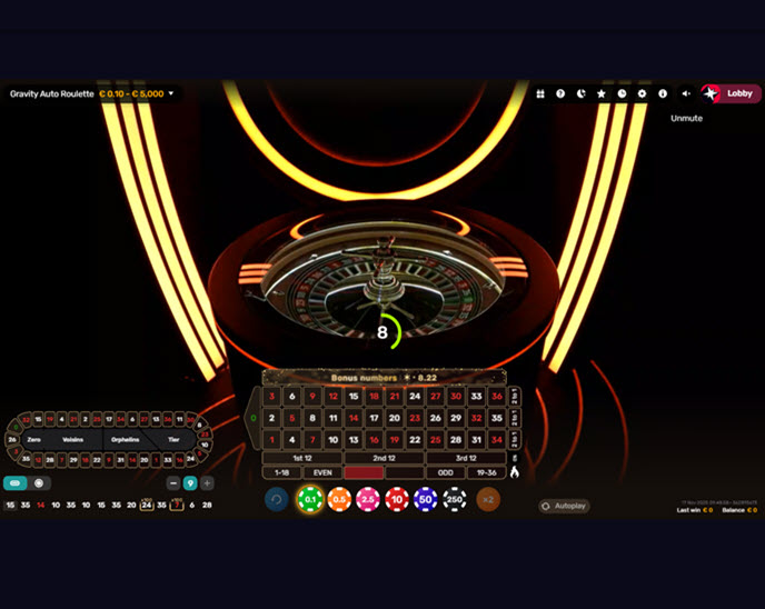 Gravity Auto Roulette