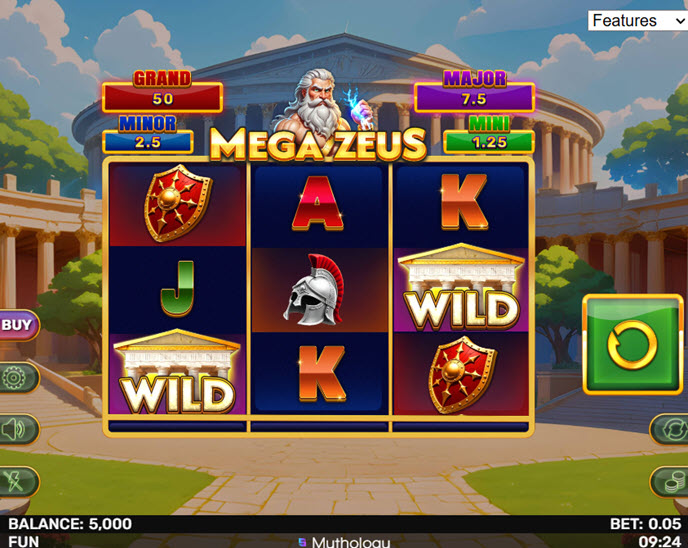 Mega Zeus - Hold & Hit 3x3