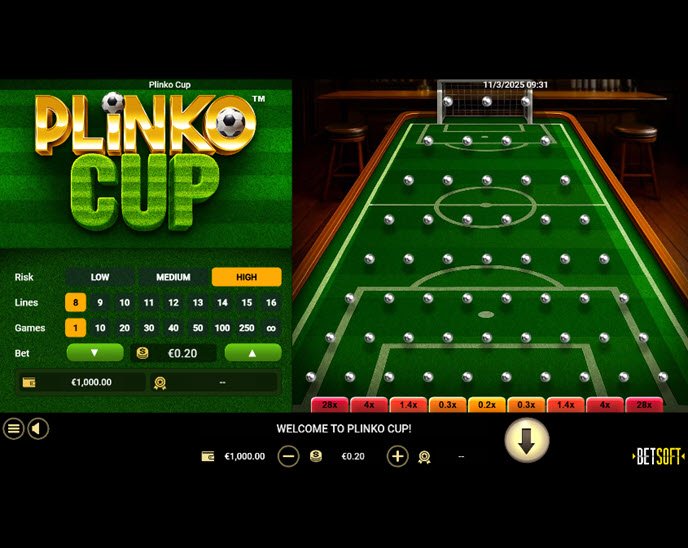 Plinko Cup