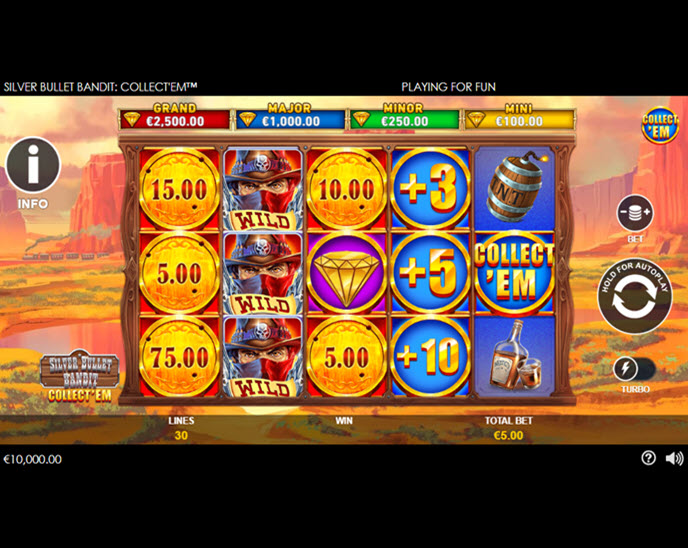 Silver Bullet Bandit Collect' Em