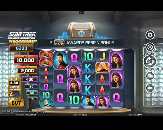 Star Trek The Next Generation Megaways