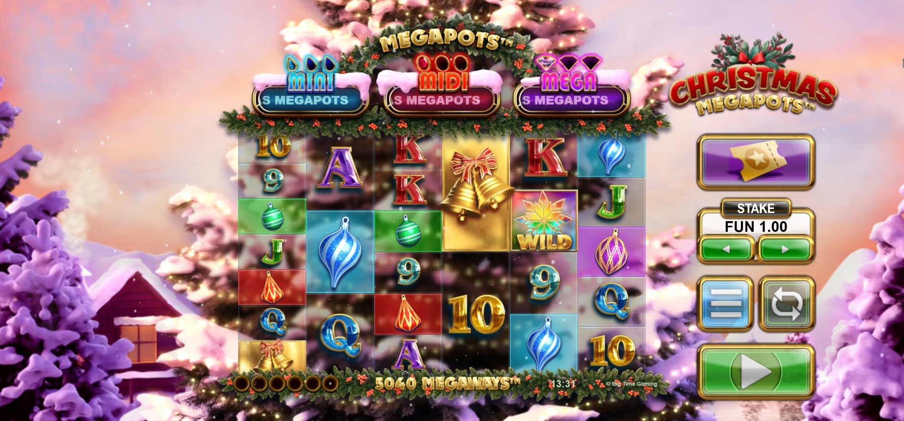 Новы слот Christmas Megapots