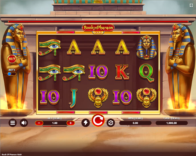 Book of Pharaon Gold