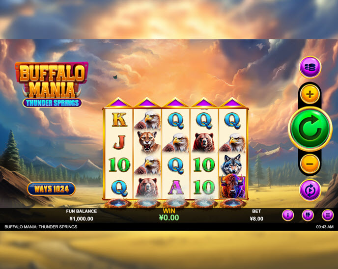 Buffalo Mania: Thunder Springs