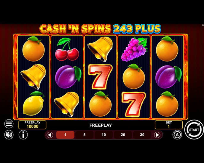 Cash'n Spins 243 Plus