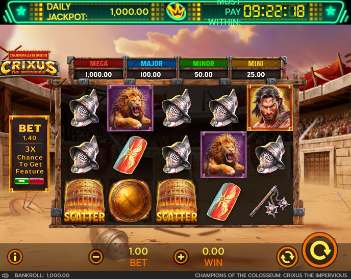 Champions of the Colosseum: Crixus the Impervious