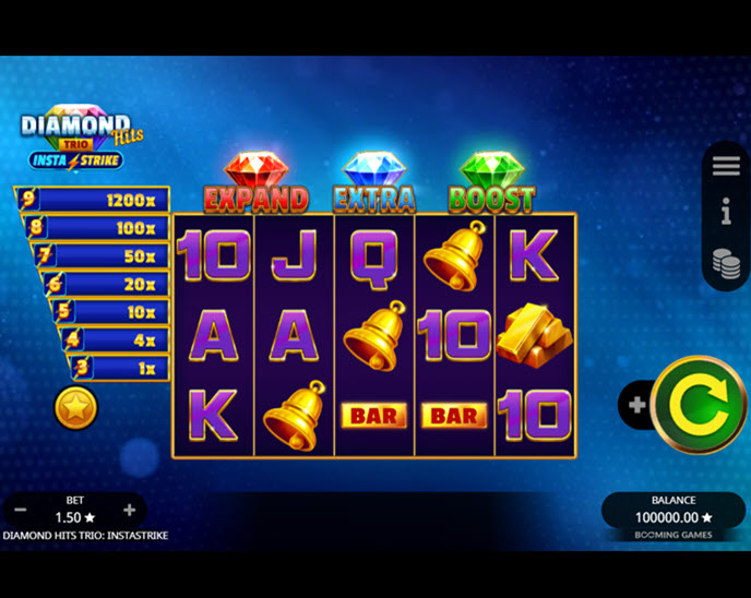 Diamond Hits Trio: InstaStrike