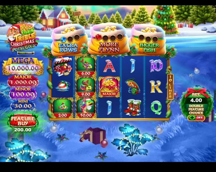 Fishin' Triple Christmas Pots of Gold Power Combo