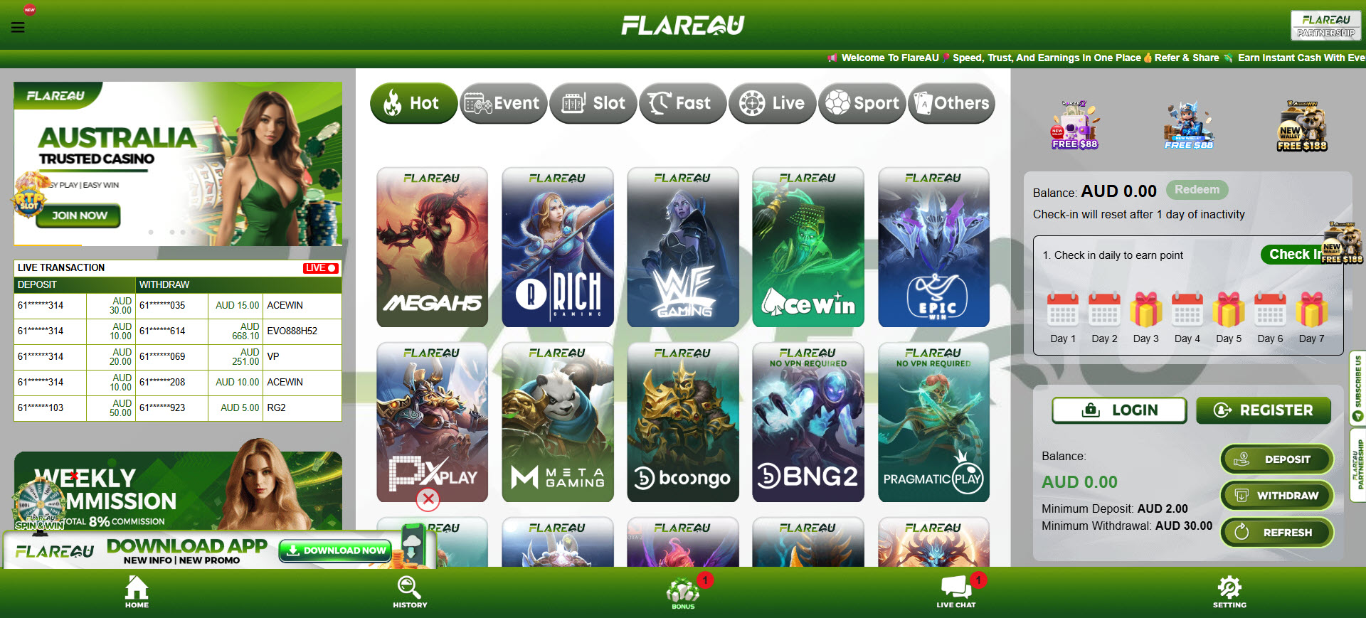 Flareau Casino