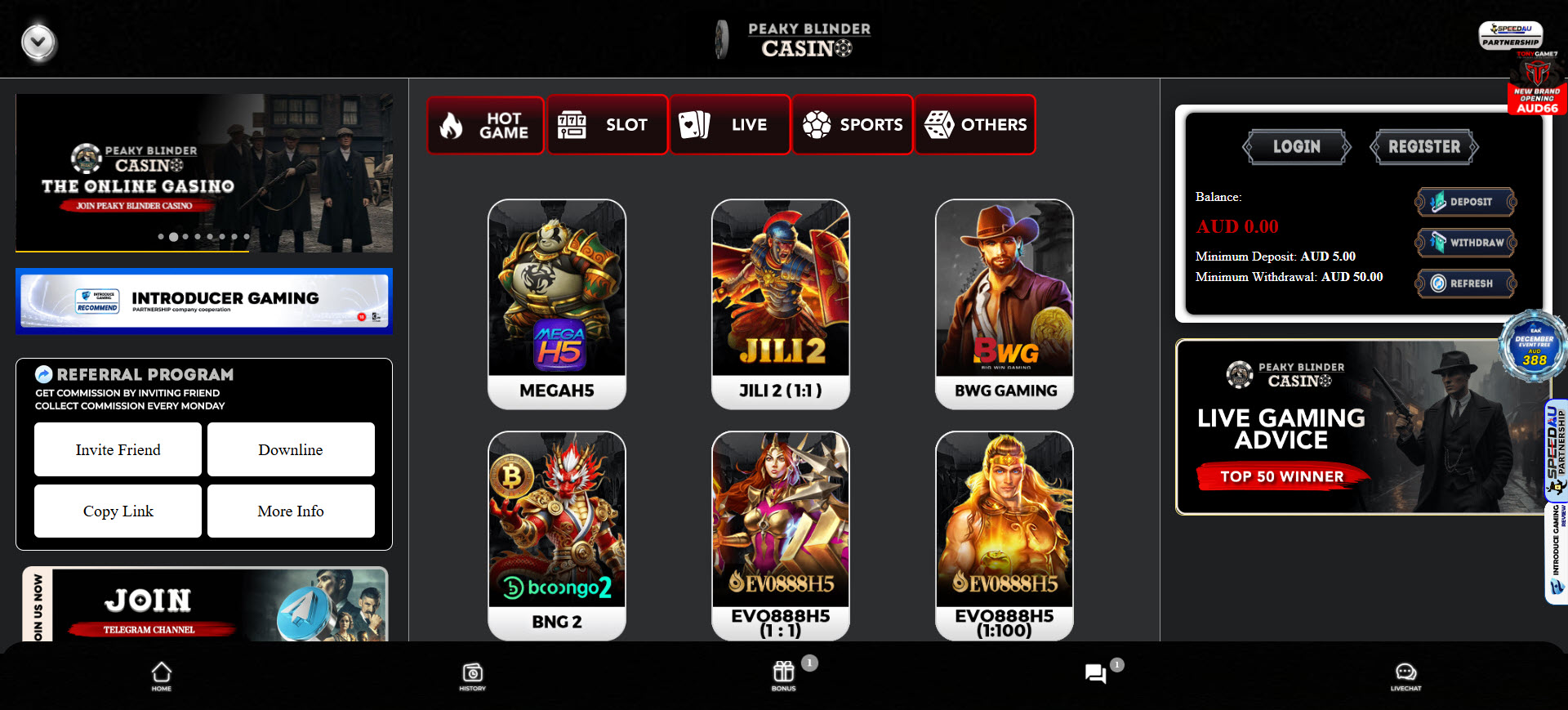 PeakyBlinders Casino