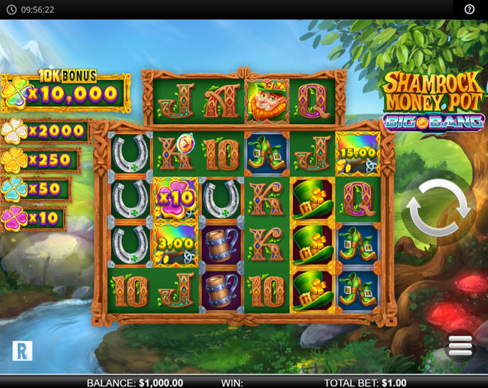 Shamrock Money Pot Big Bang