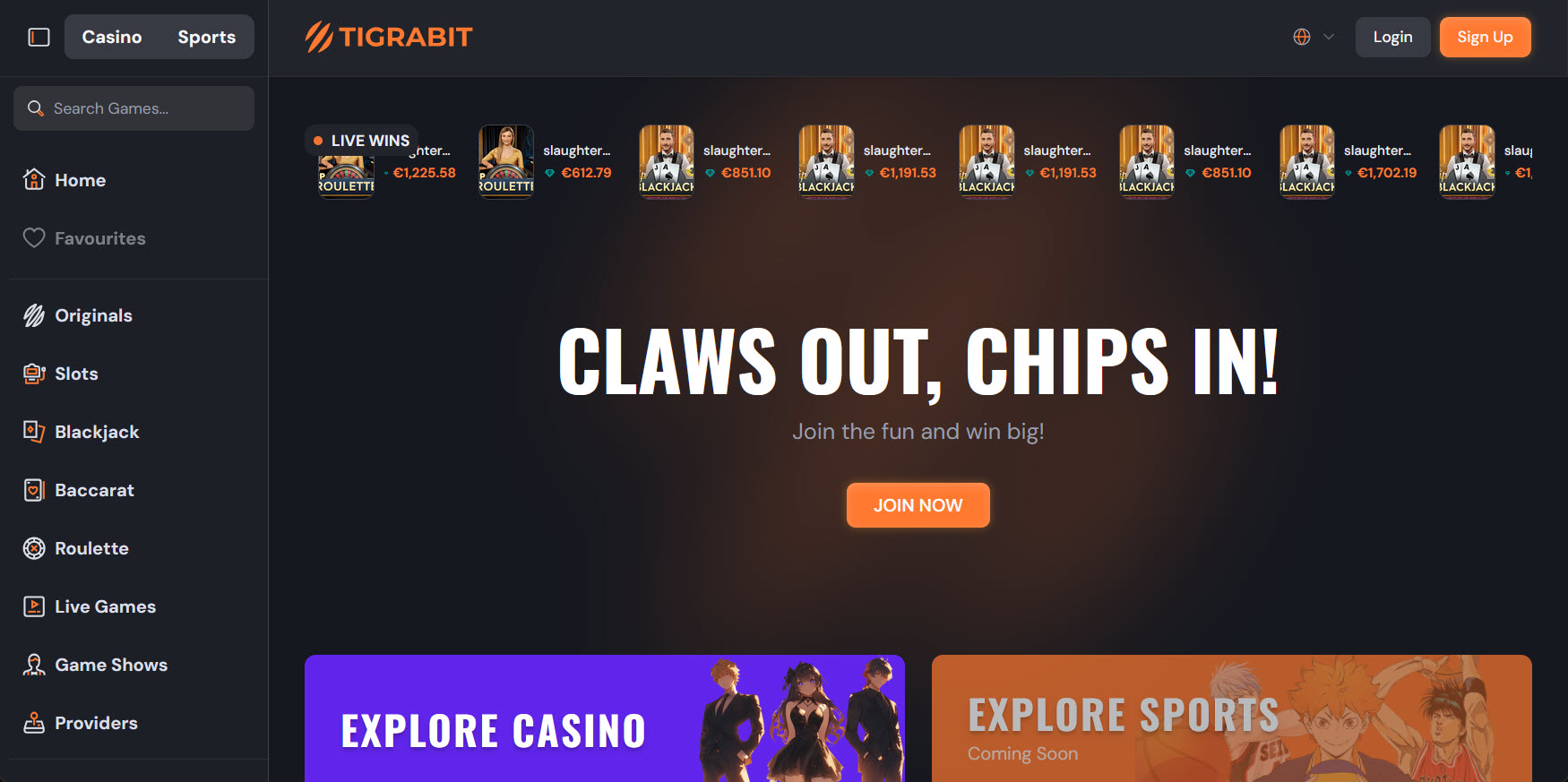 Tigrabit Casino