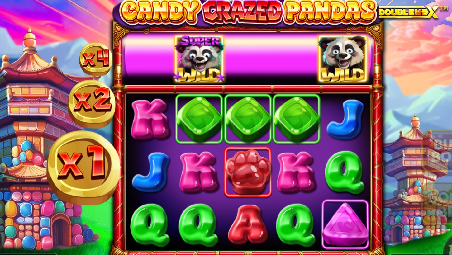 Новый слот Candy Crazed Pandas DoubleMax