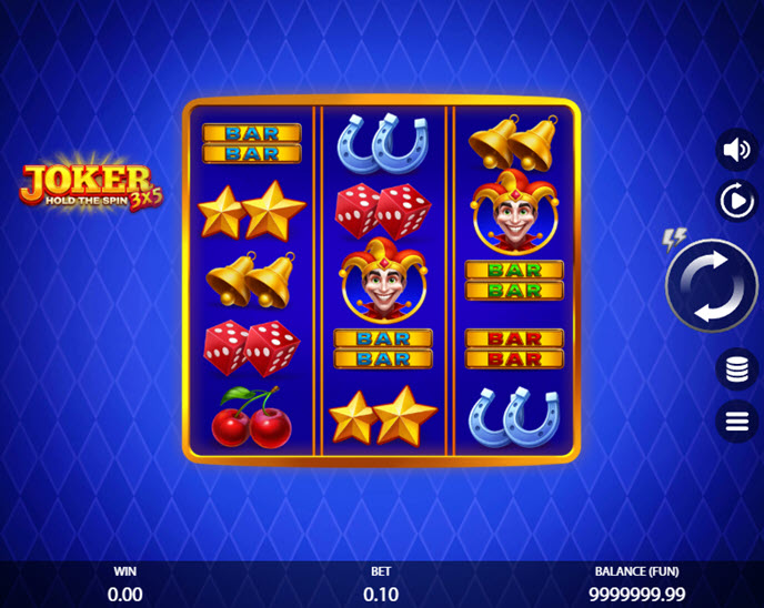 3×5 Joker: Hold The Spin