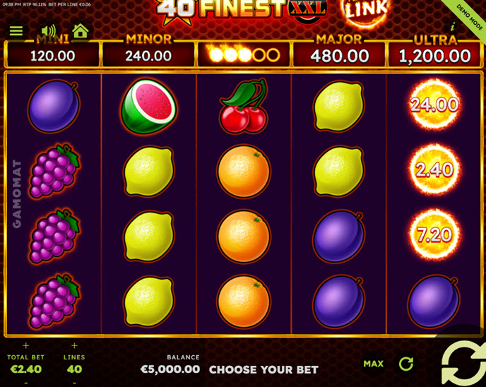 40 Finest XXL Flaming Link