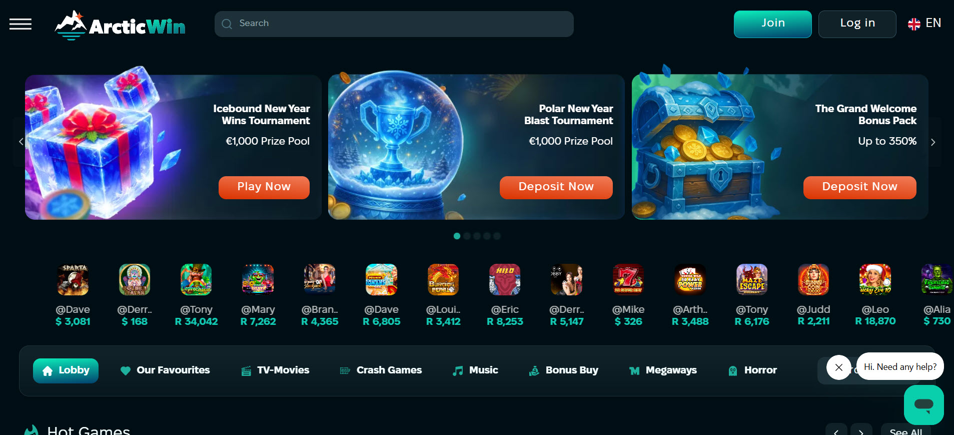 ArcticWin Casino