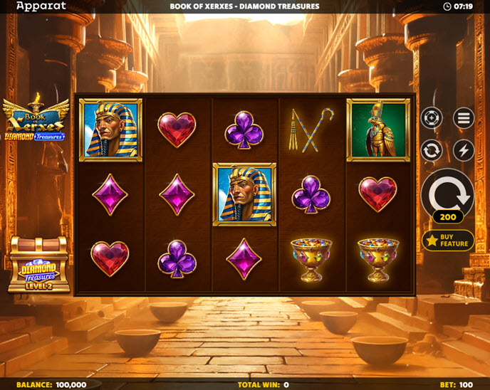 Book of Xerxes Diamond Treasures