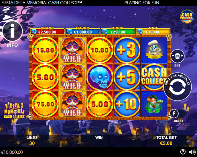 Fiesta De La Memoria: Cash Collect