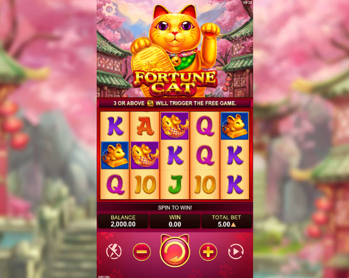 Fortune Cat (Yellow Bat)