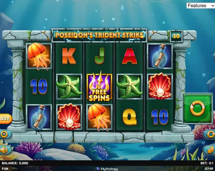 Poseidon's Trident Strike