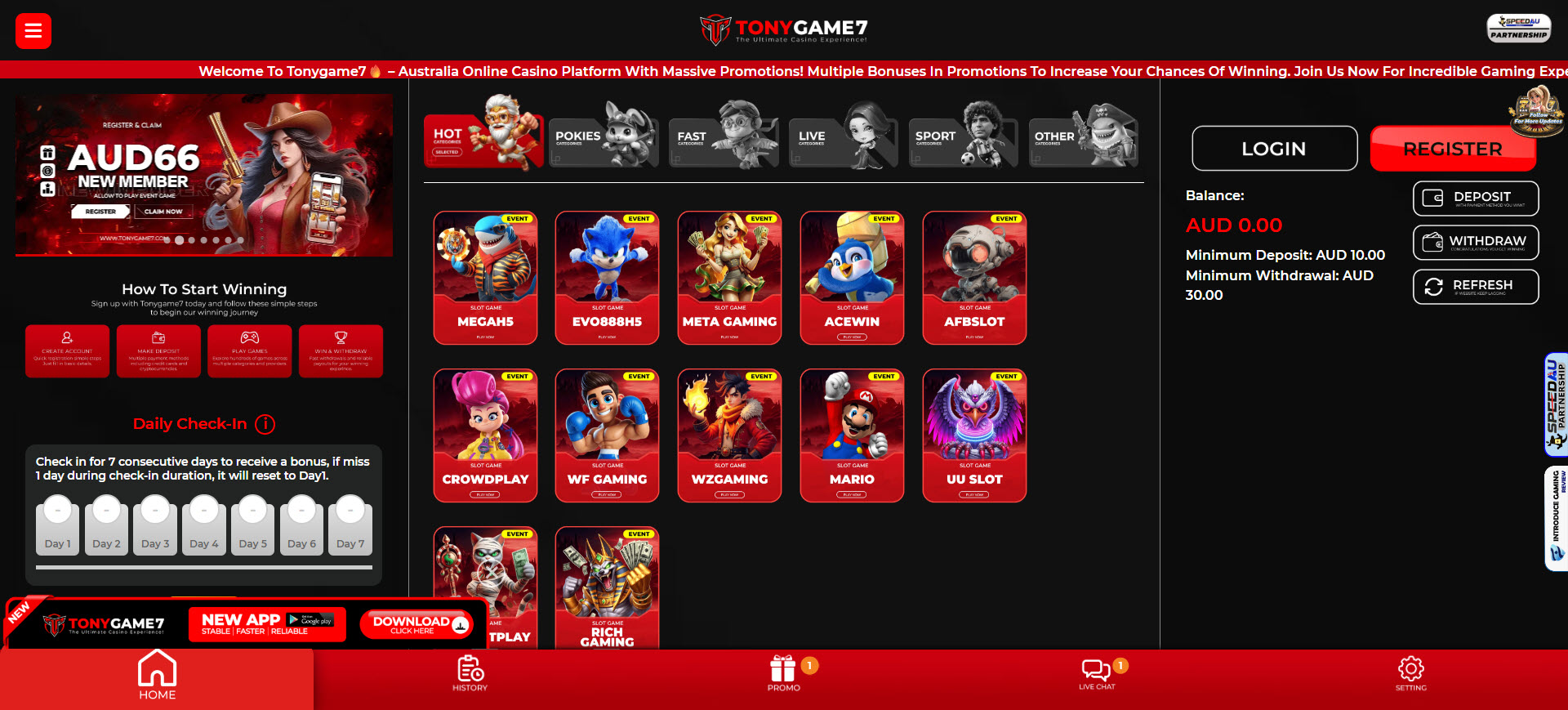 Tonygame7 Casino