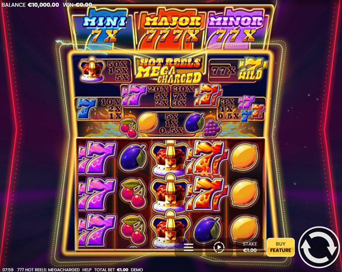 777 Hot Reels: Megacharged