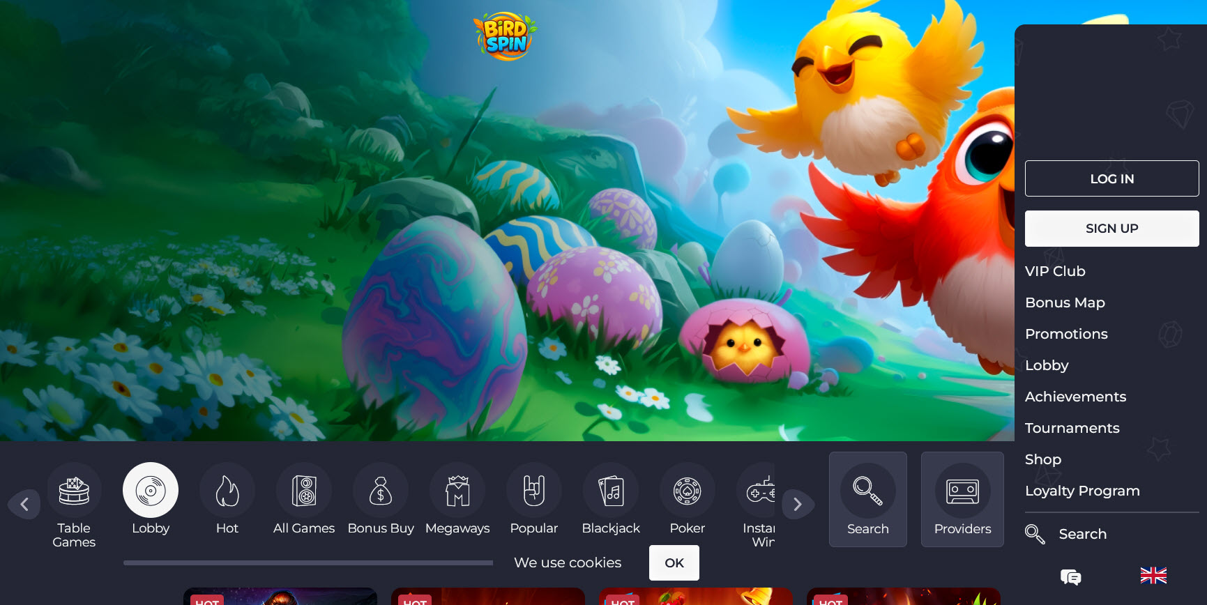 BirdSpin Casino