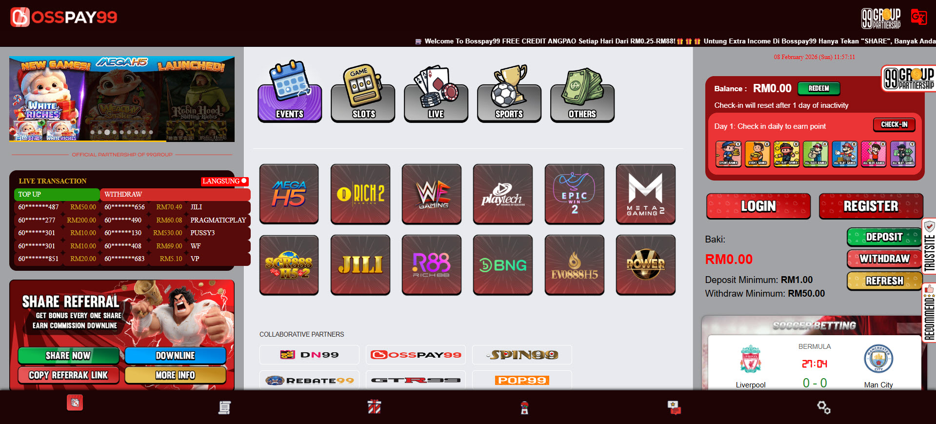 Bosspay99 Casino