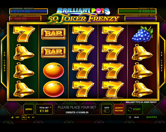 Brilliant Pots - 50 Joker Frenzy