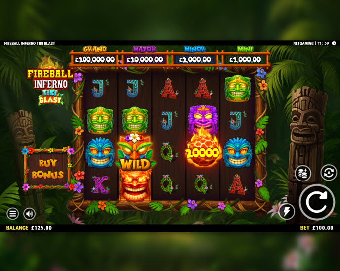 Fireball Inferno: Tiki Blast