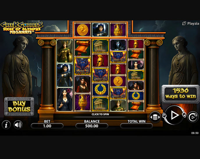Greek Goddess: Siege of Olympus Megaways