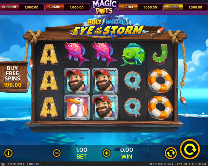 Holy Mackerel Eye of the Storm