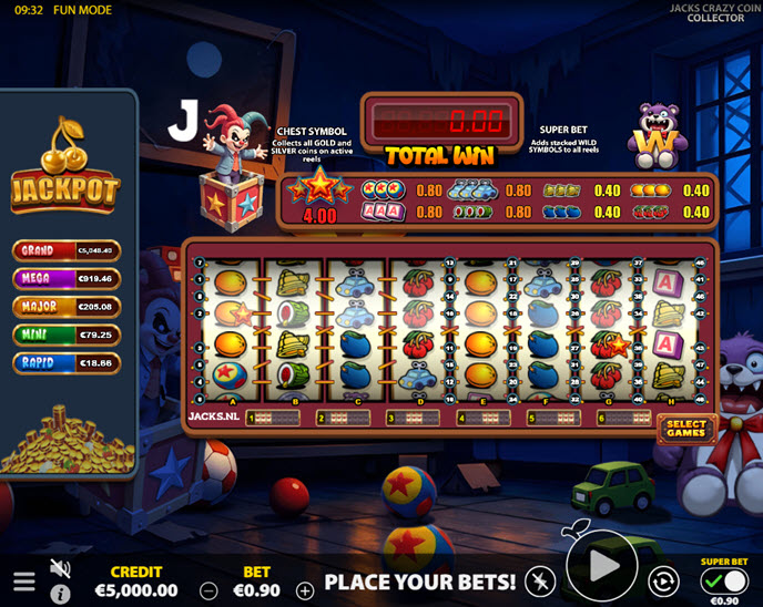 Jacks Crazy Coin Collector