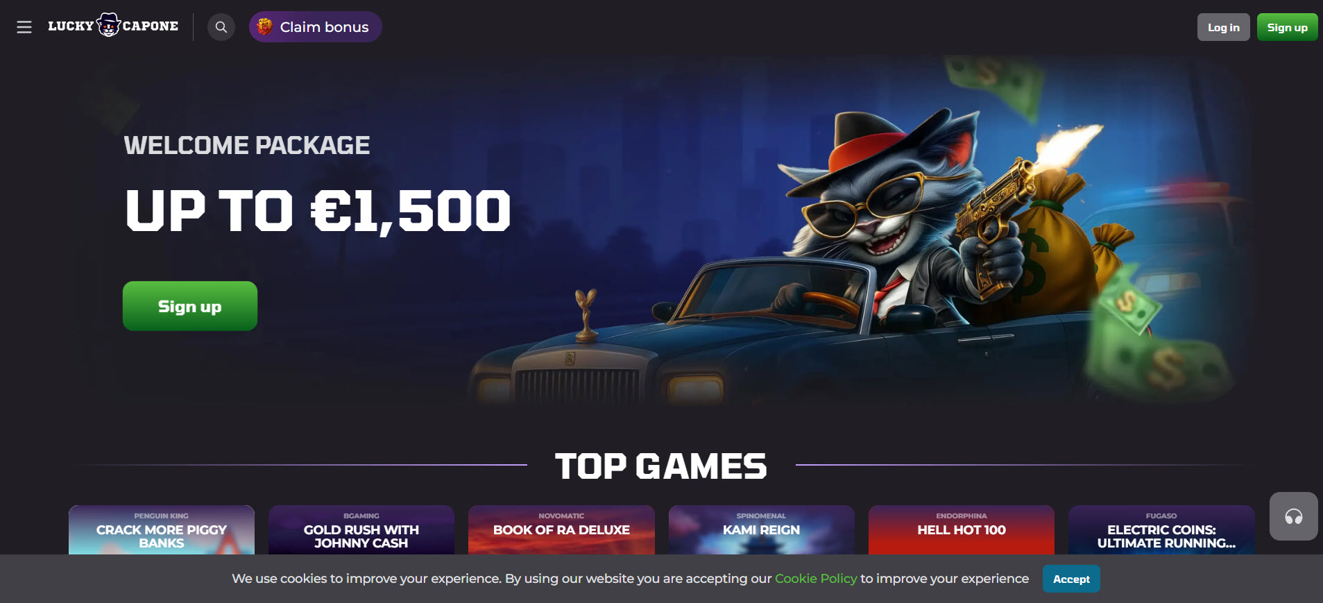 Luckycapone Casino