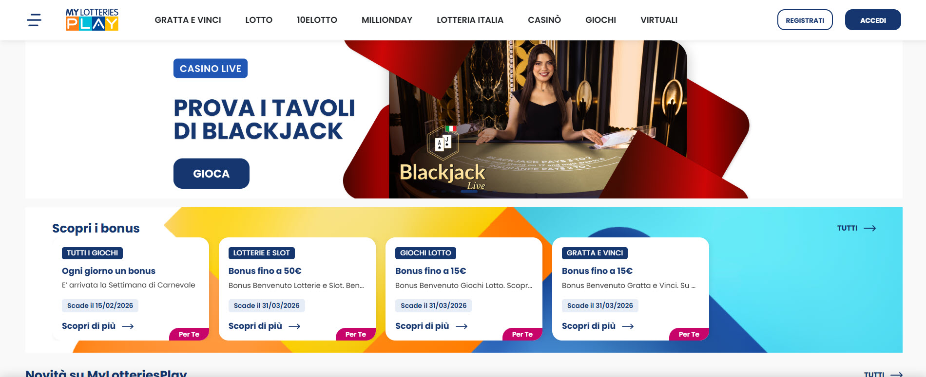 MyLotteriesPlay Casino