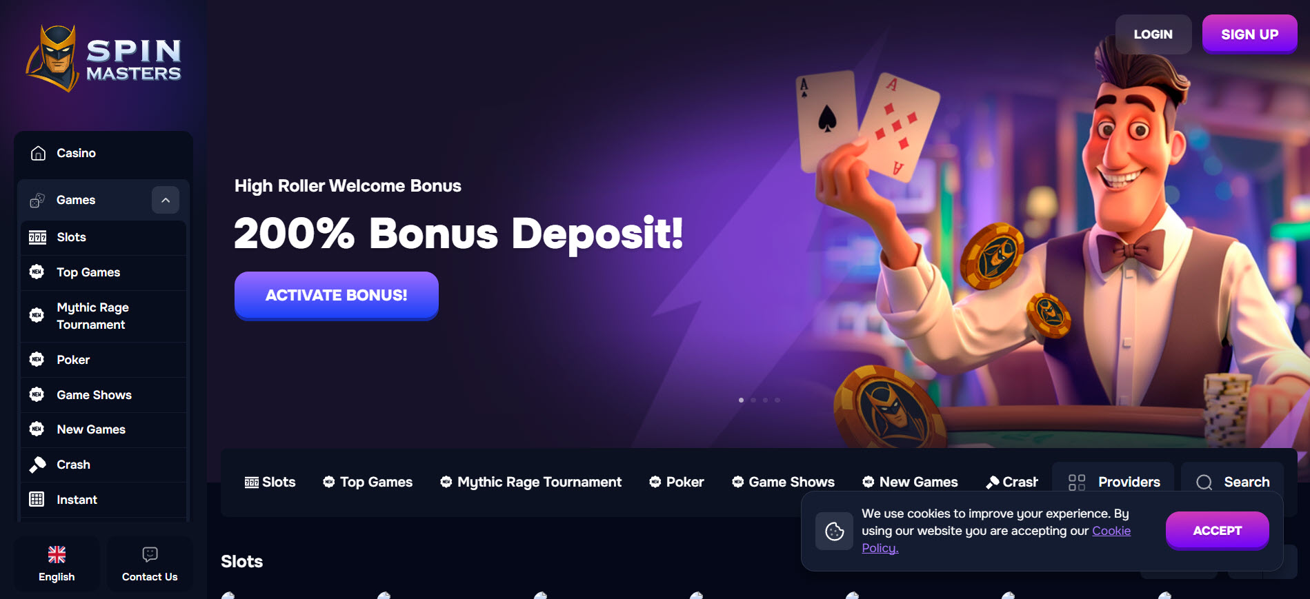Spin Master Casino
