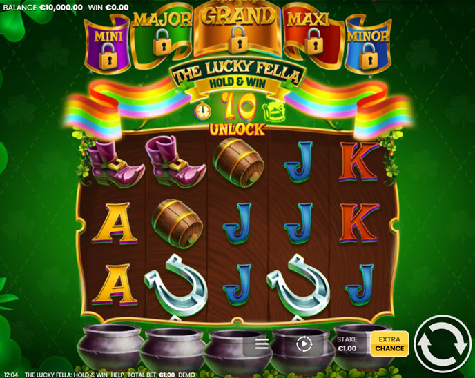 The Lucky Fella: Hold & Win