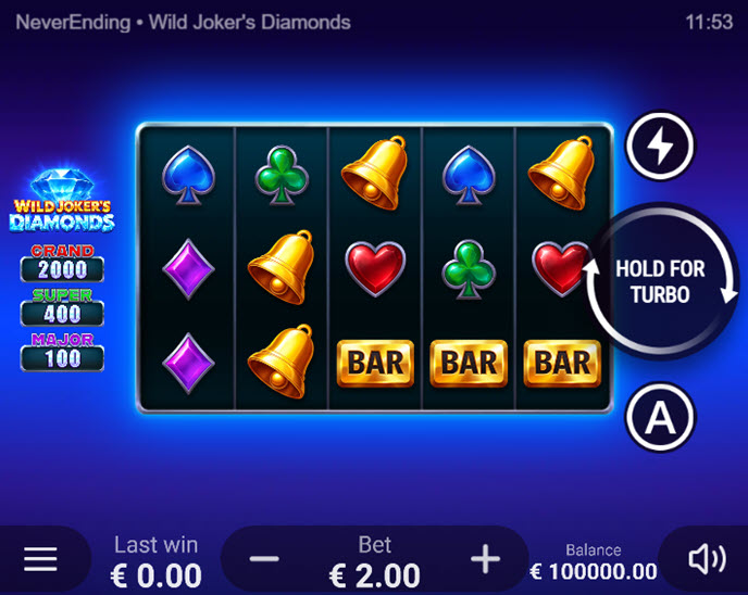 Wild Joker's Diamonds