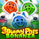 3 Bunny Pots Bonanza