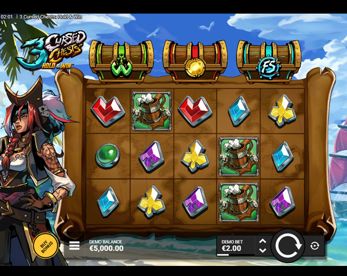 3 Cursed Chests