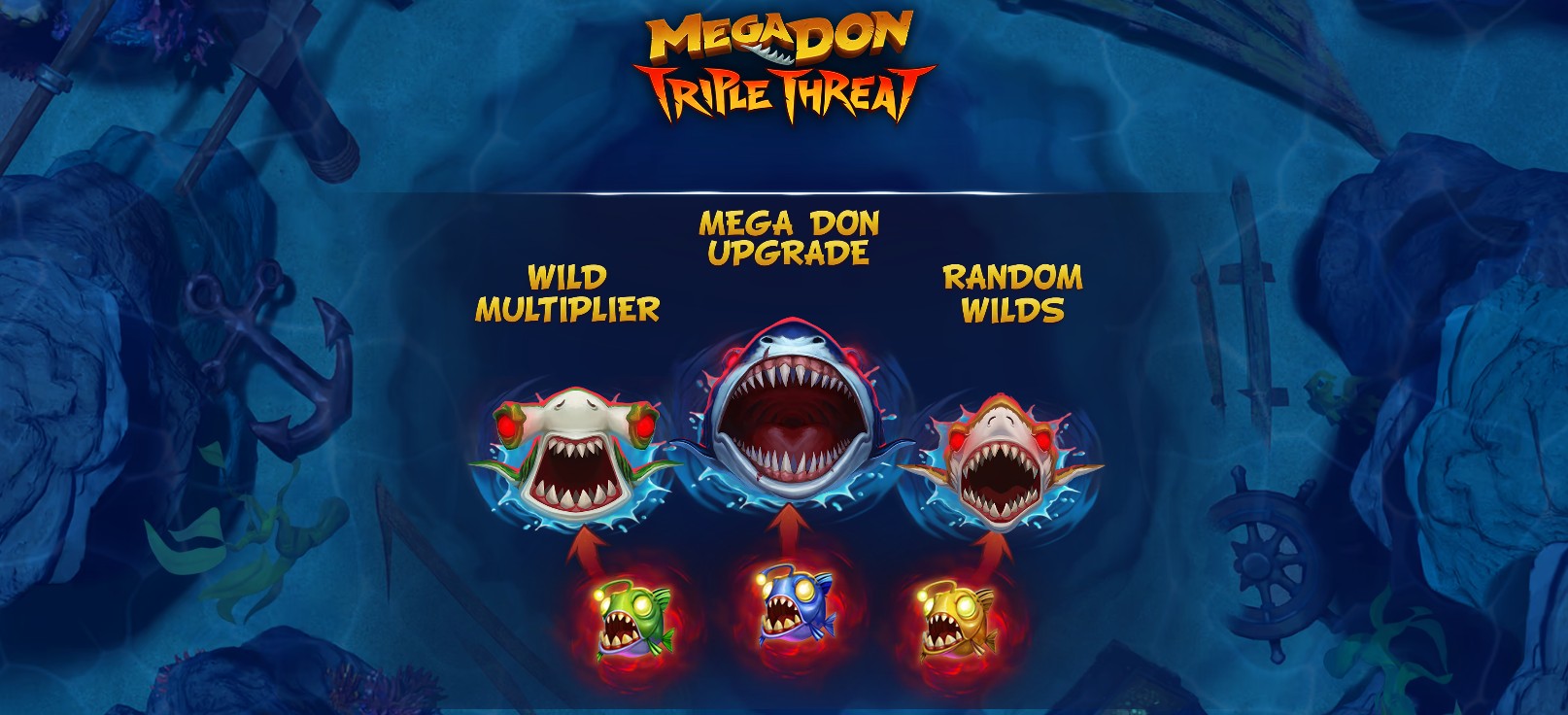 Megadon Triple Threat