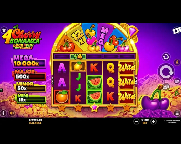 4 Cherry Bonanza LockNWin