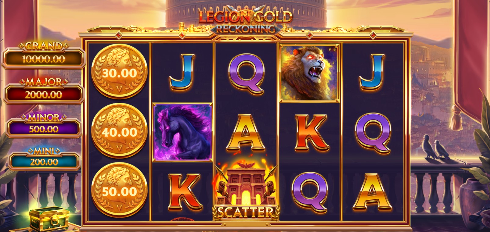Новы слот Legion Gold Reckoning